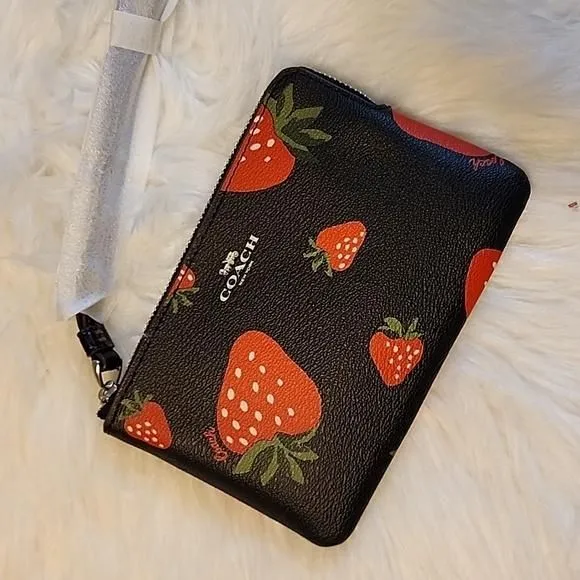 COACH Strawberry Wallet high quality