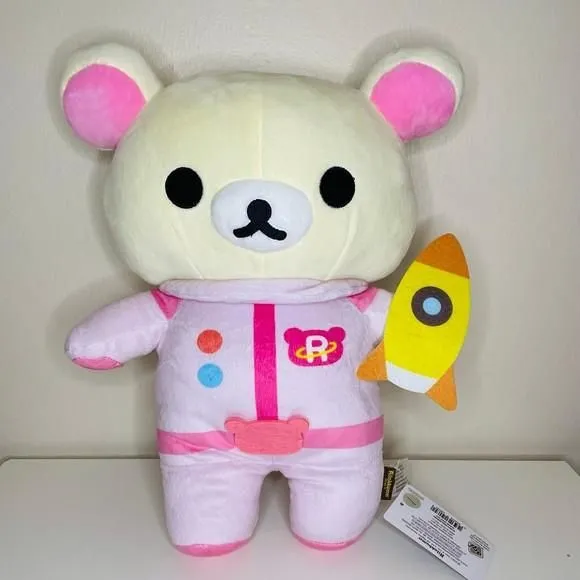 RARE rilakkuma flying squirrel plush Store good Limited Sapporo korilakkuma costume