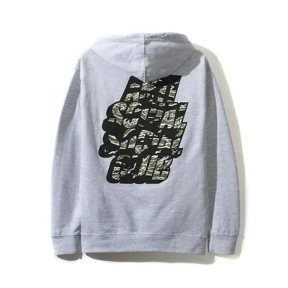 Anti social social club grey camo hoodie online