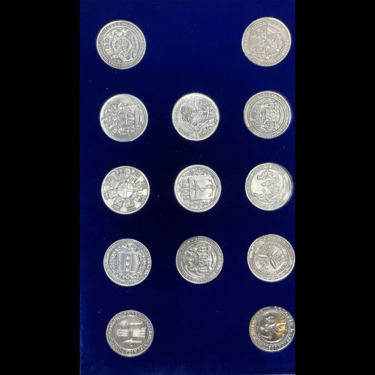 Silver 10.7 Ozt of Ag in 13- .925 rounds from Gorham Mint 13