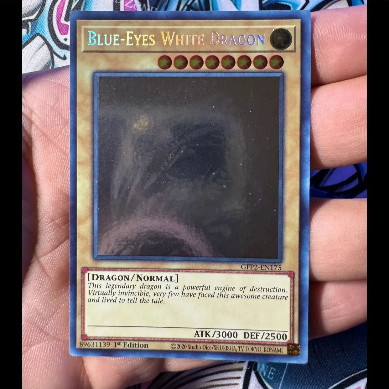 Blue-Eyes White Dragon factory (Ghost Rare) - Ghosts From the Past: The 2nd Haunting