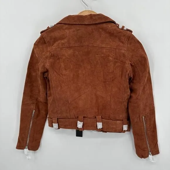 Blanknyc suede moto jacket el dorado best sale