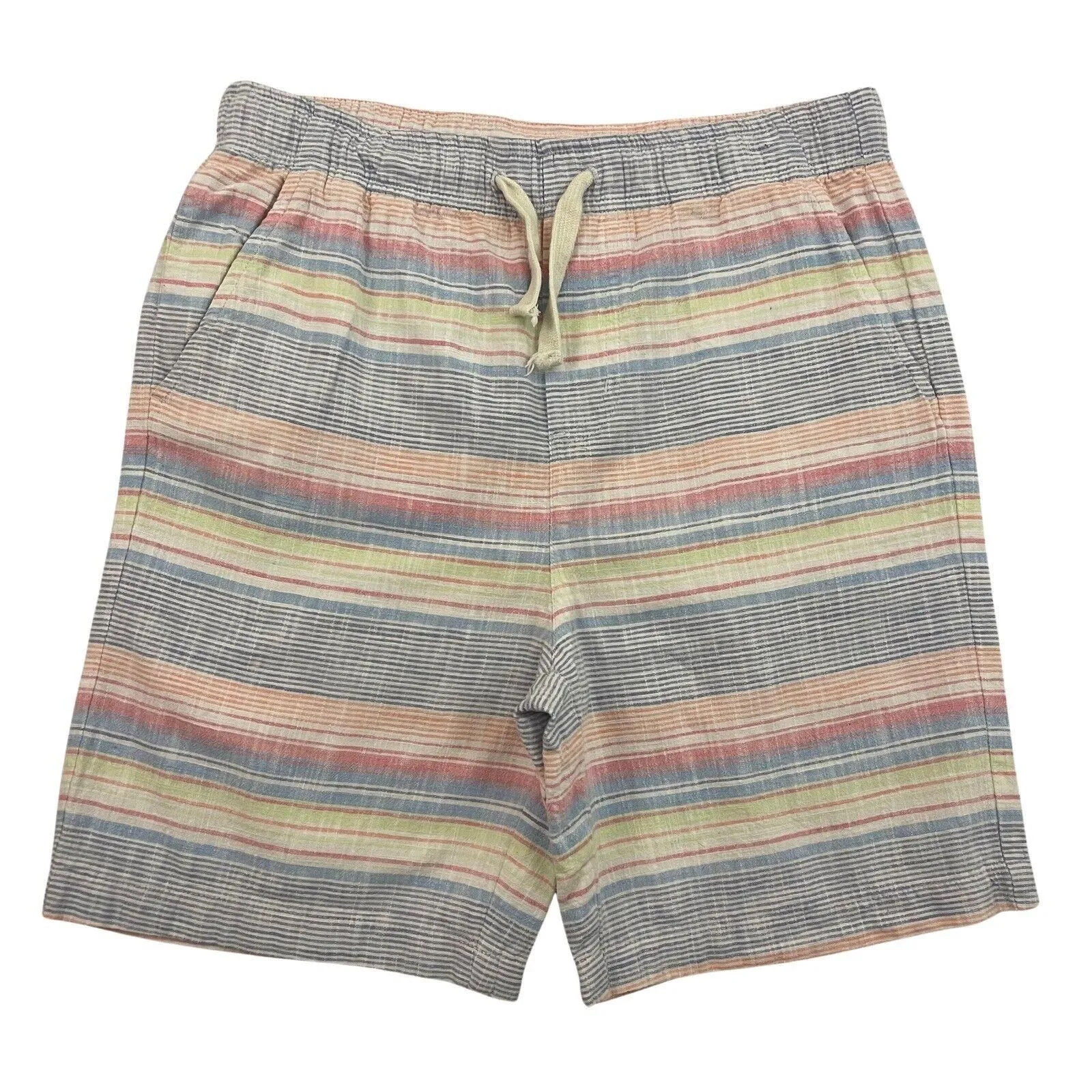 Vineyard Vines Shorts Girls Size 14 Large Striped Pull On Drawstring ...