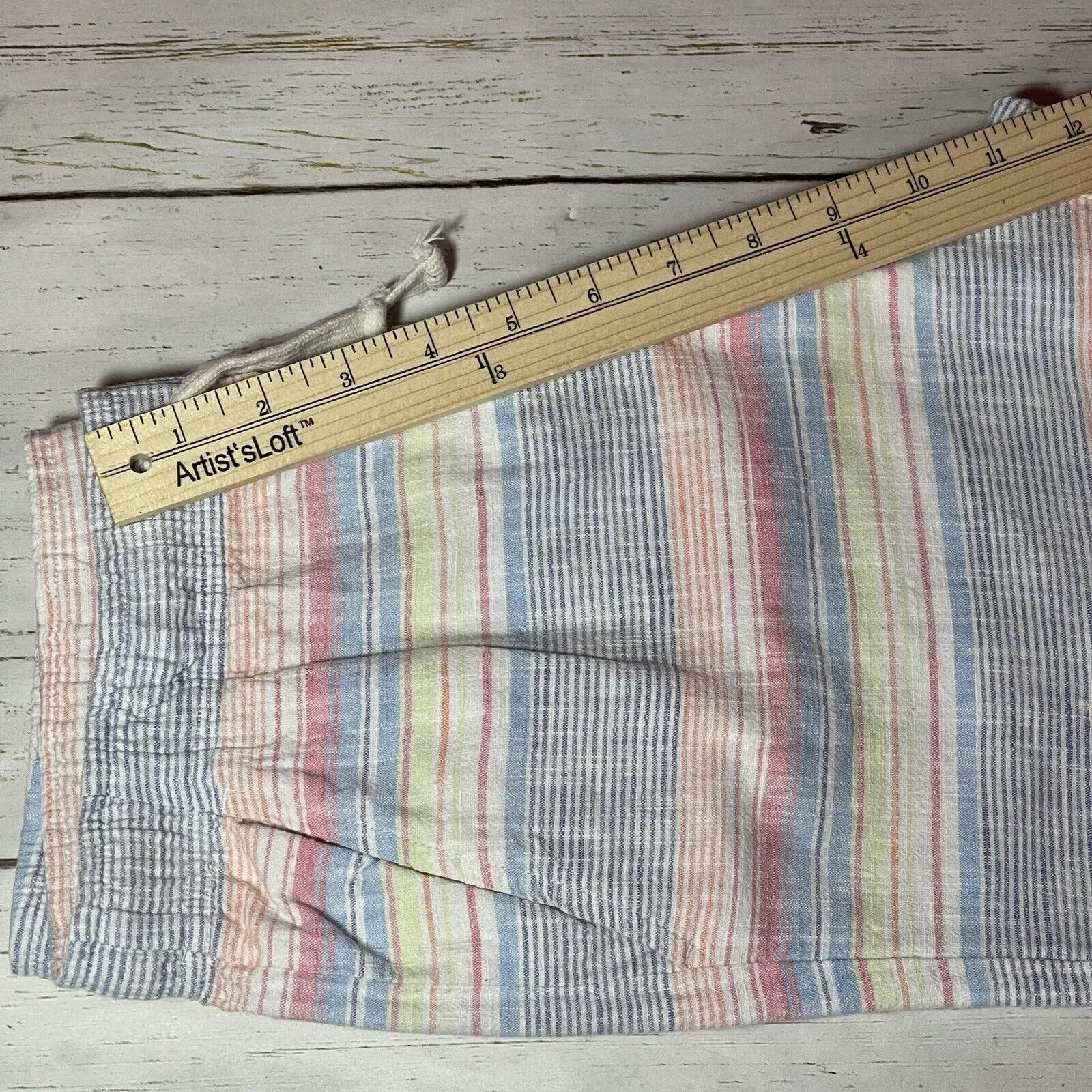 Vineyard Vines Shorts Girls Size 14 Large Striped Pull On Drawstring ...