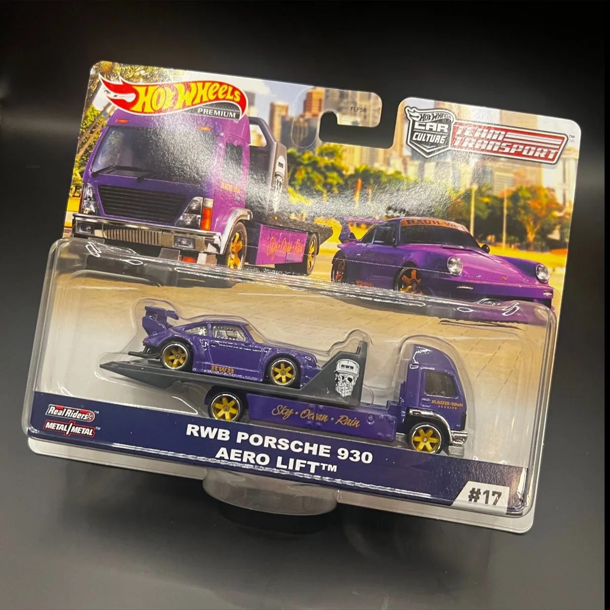 2019 Hot Wheels Porsche RWB Team Transport Premium 930 Aero Lift