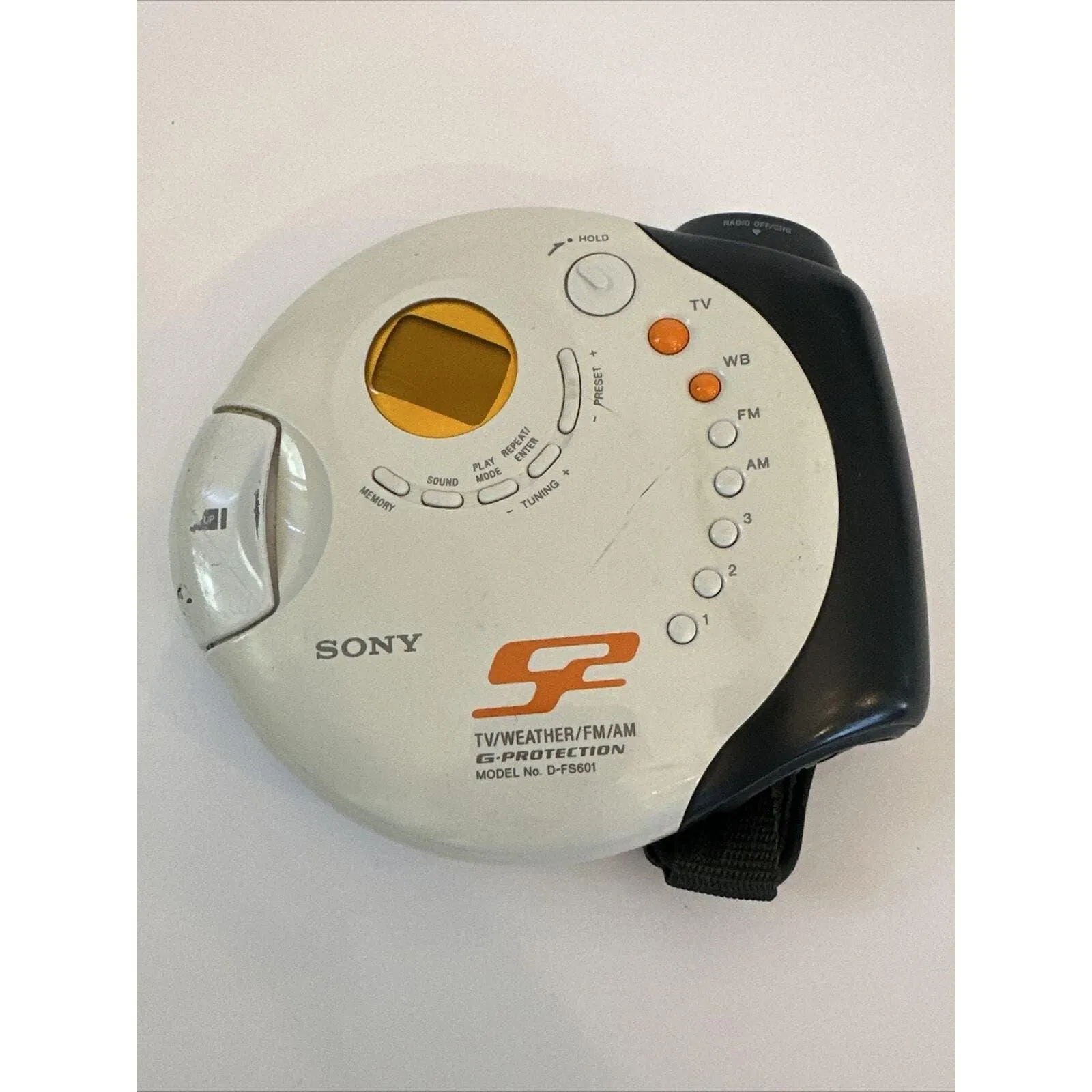 通常盤CD Disc１，2A盤CD　Disc２Man / THE BEST SONY DISCMAN ESP2 D-E401 GROOVE COMPACT CD PLAYER AM/FM
