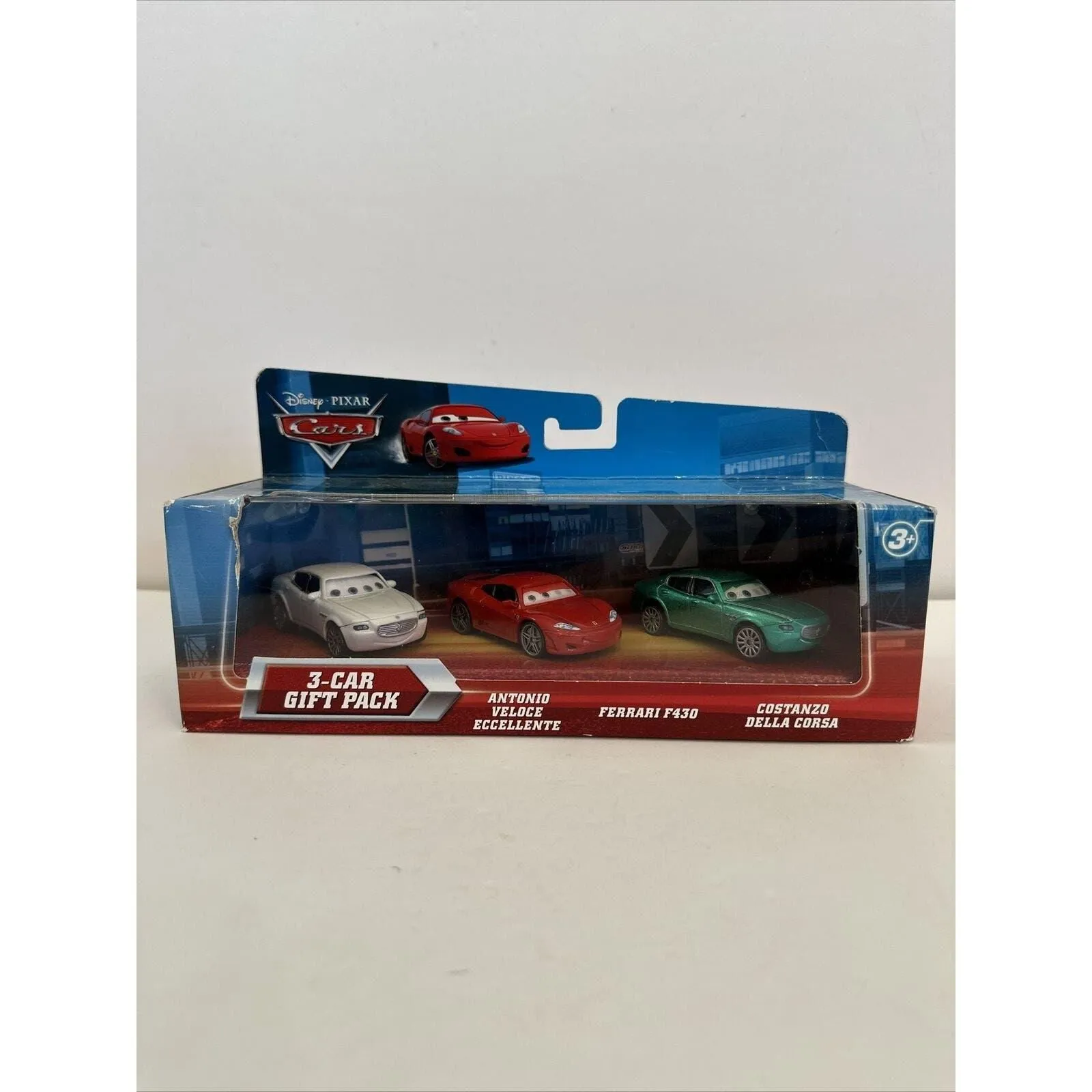3-Car Gift Pack ミニカーセット New Mattel Disney Pixar Cars 3 Car Gift Pack Ferrari F430 Costanzo