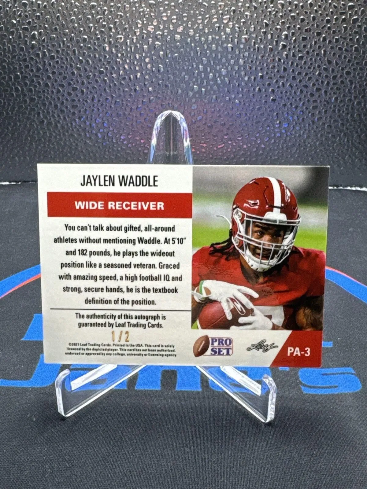 Jaylen Waddle Metal Rookie hotsell