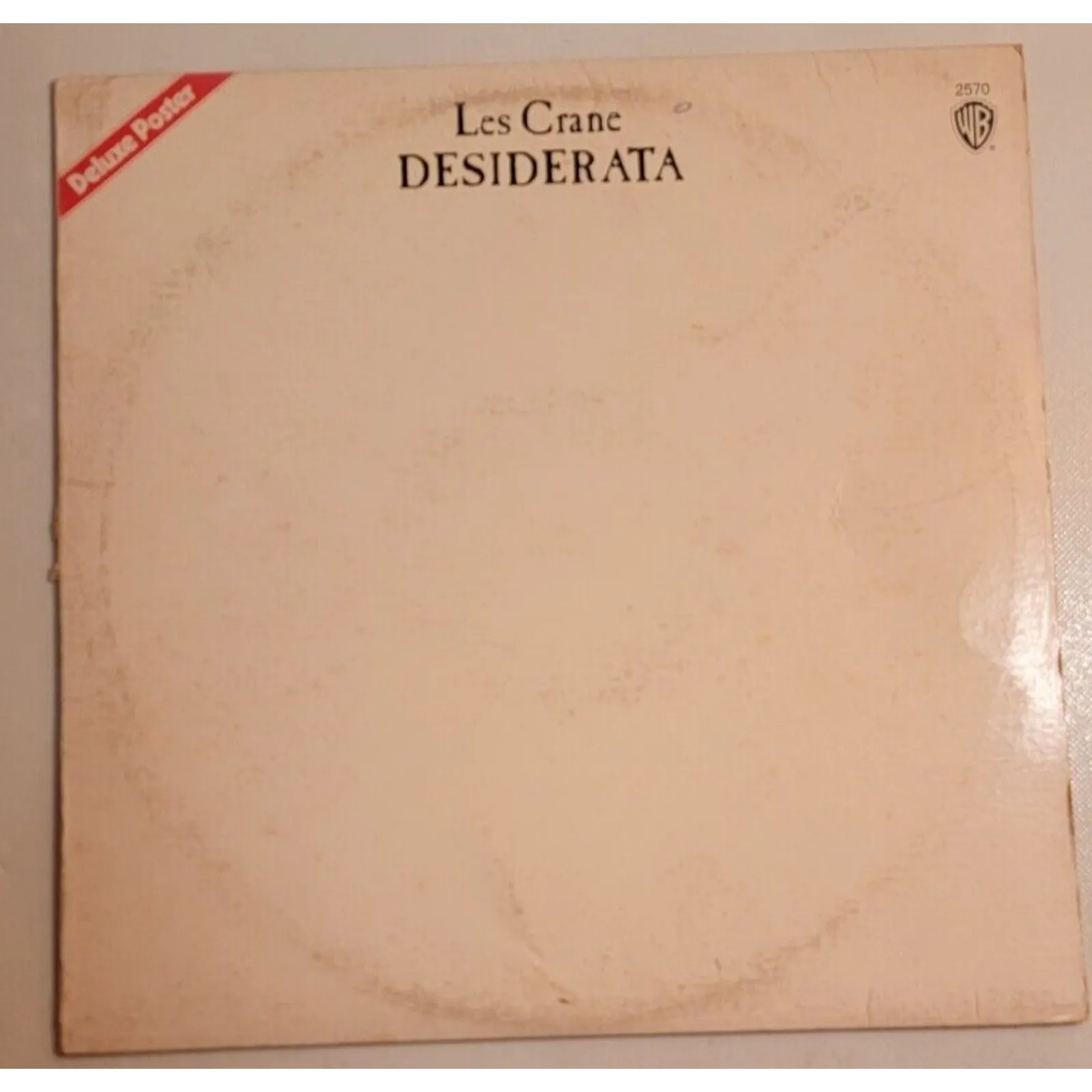 Les Crane - Desiderata (LP, Album) (Warner Bros. Records) · Whatnot ...