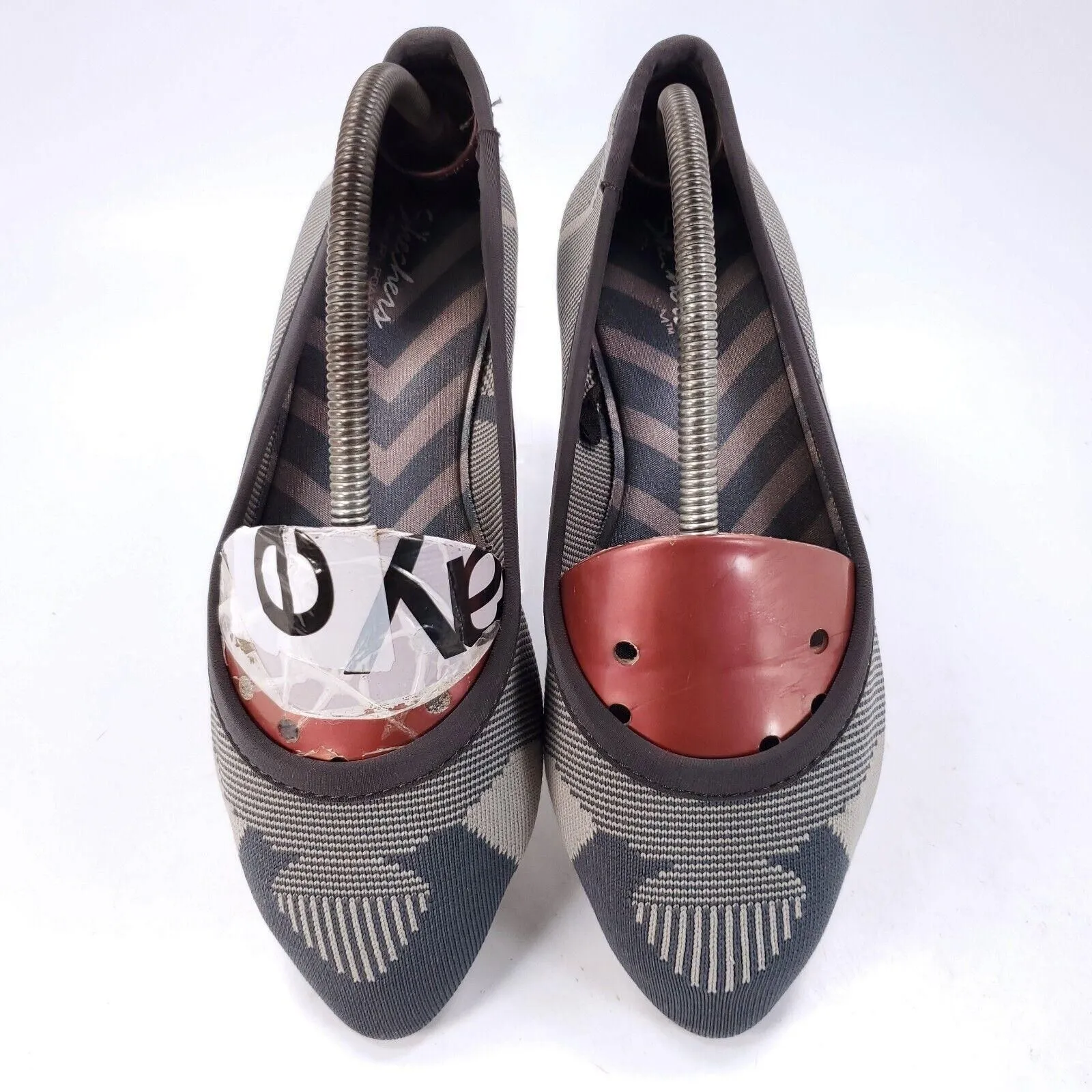 Skechers Cleo Wham Knit Skimmer Slip On Ballet Flats Womens Size 9 48487 Gray Whatnot Achetez vendez et lancez des livestreams