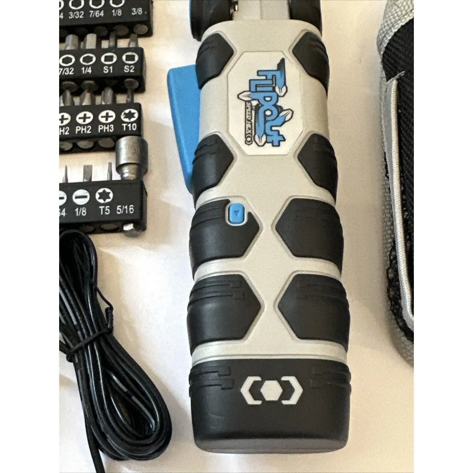SpeedHex FlipOut Multi Angle Rechargeable Power Screwdriver Drill Driver Bits Whatnot Buy Sell Go Live