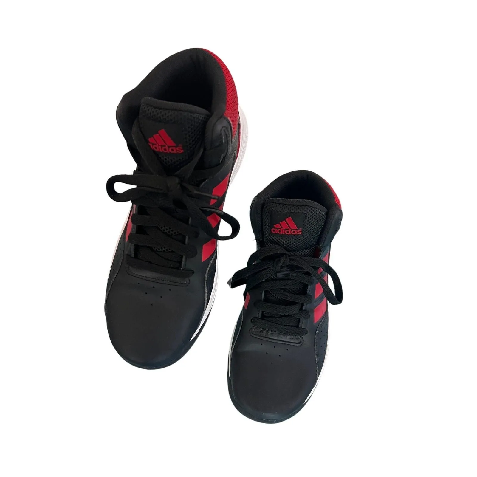 Adidas cloudfoam Ilation Mid Shoes Black Red Size 4 Whatnot Buy Sell Go Live