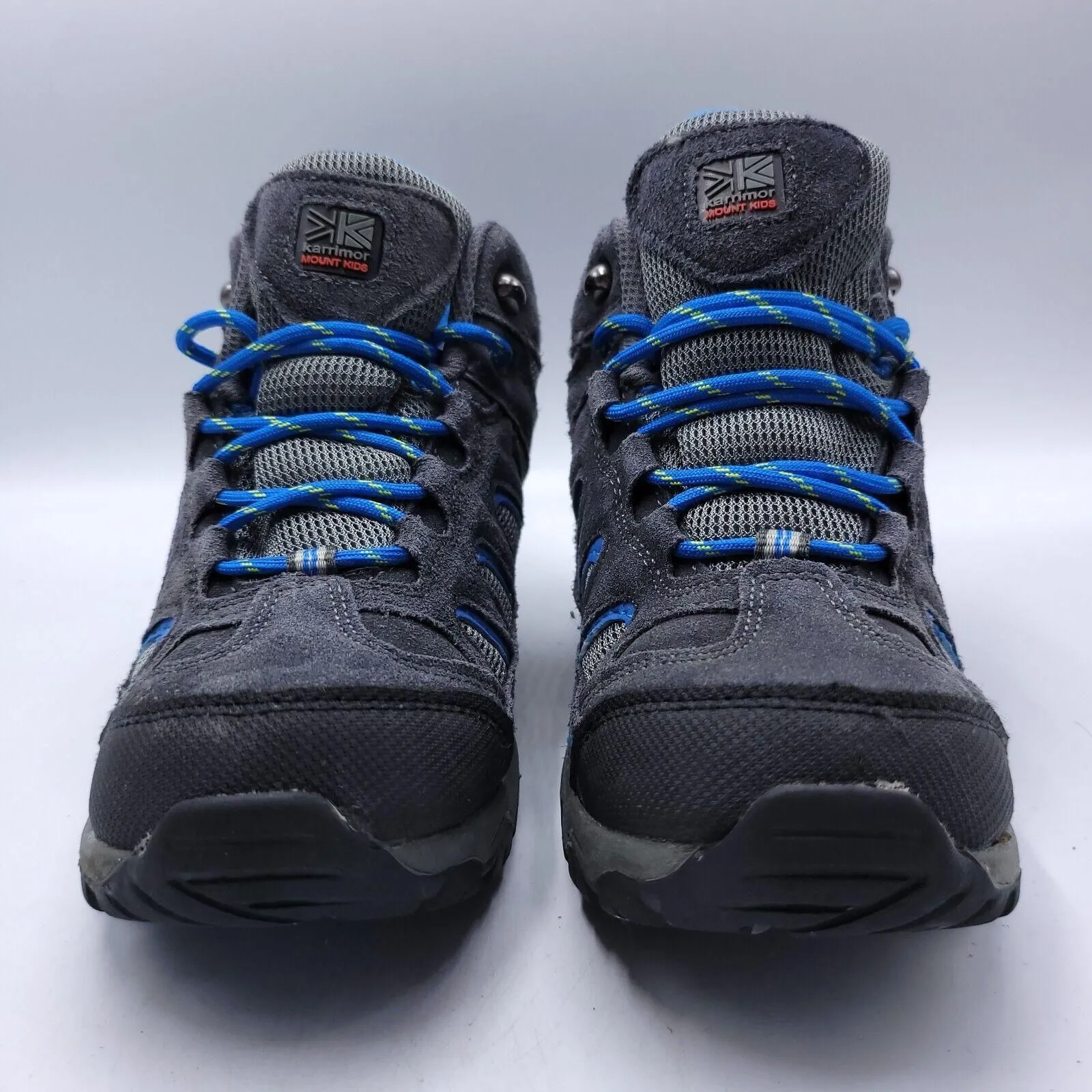Karrimor Mount Mid Outdoor Shoe Youth Boys Size J5 K094033 CCB Gray Black Blue Whatnot Buy Sell Go Live
