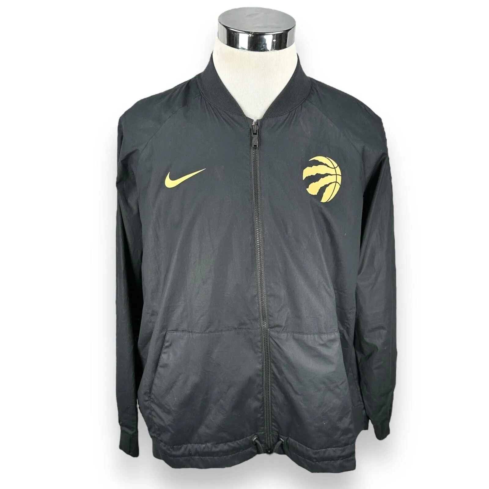 Nike Toronto Raptors City Edition NBA North Jacket Men s XL Black Stretch Zip Whatnot Buy Sell Go Live