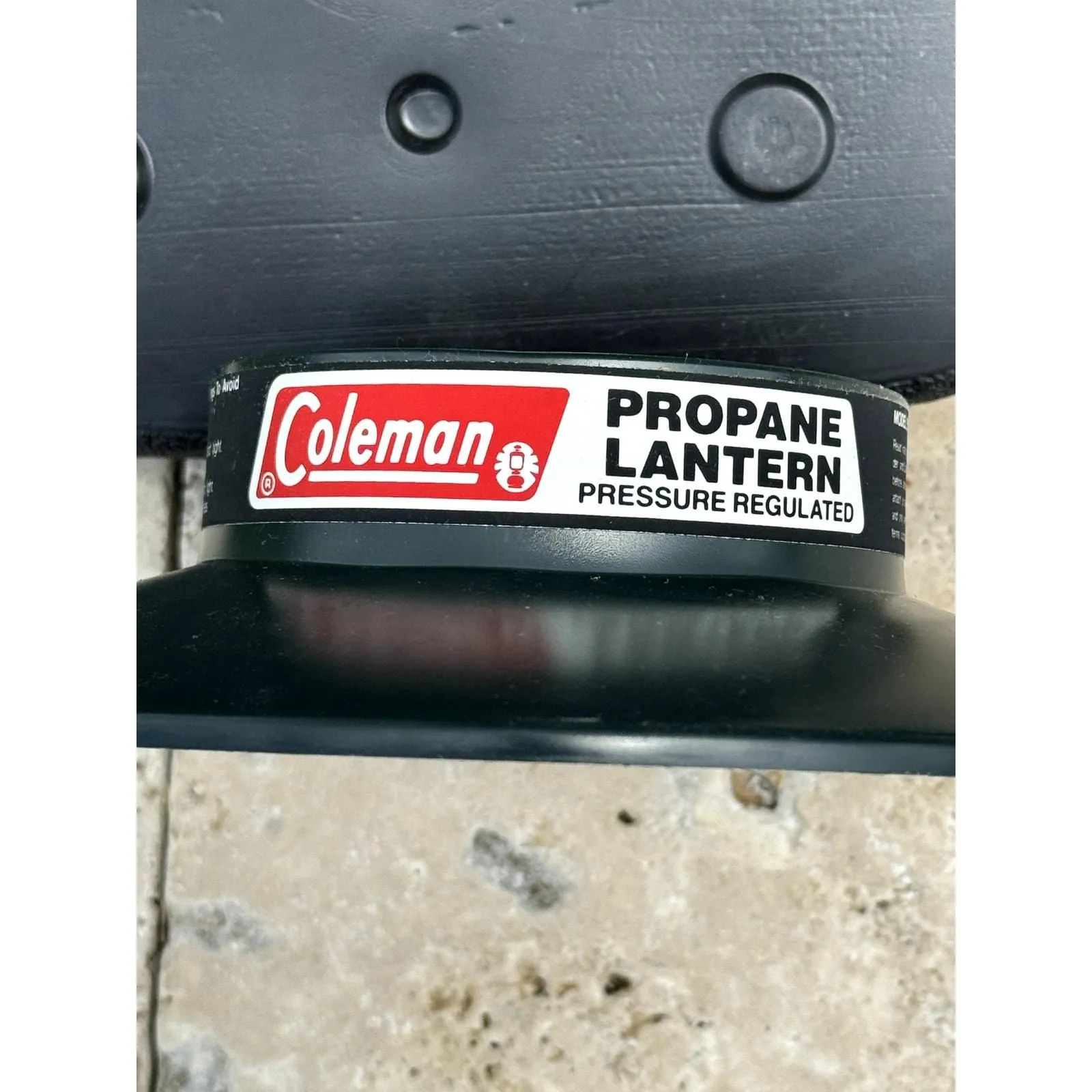 Coleman 2 Burner Propane Lantern with Red Carrying Case & 2 New