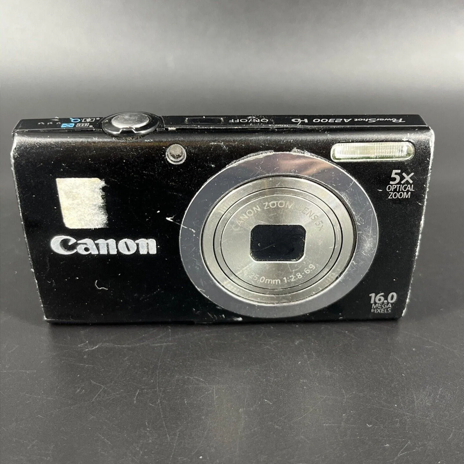 Canon PowerShot A2300 HD Digital Camera Black 16.0 Mega Pixels 5X