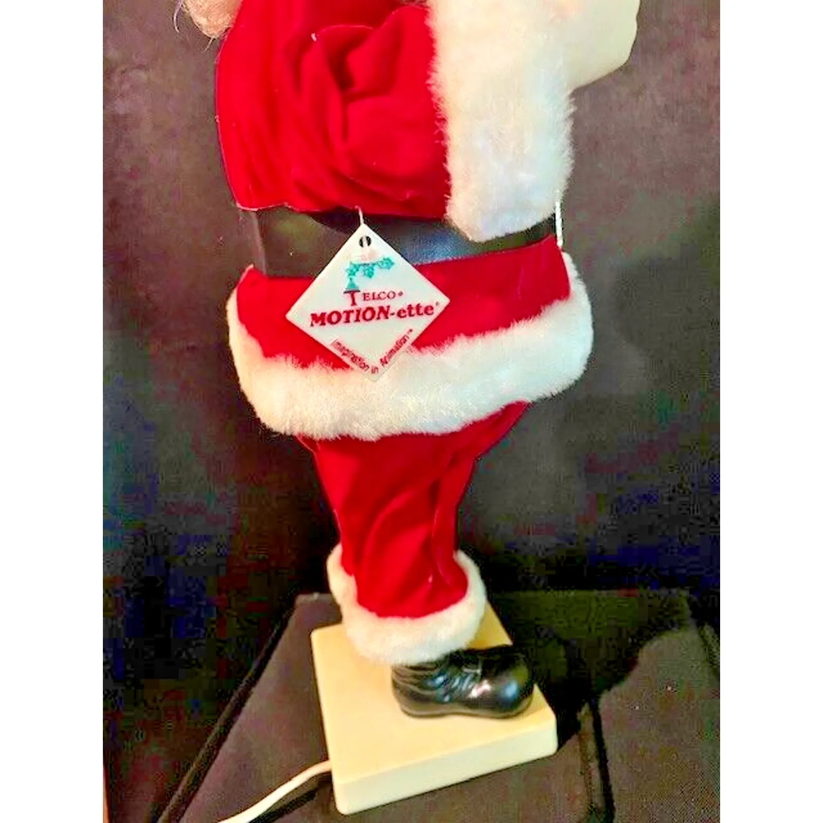 Vintage Animated Santa Claus 1995 Telco Motion-ettes 24