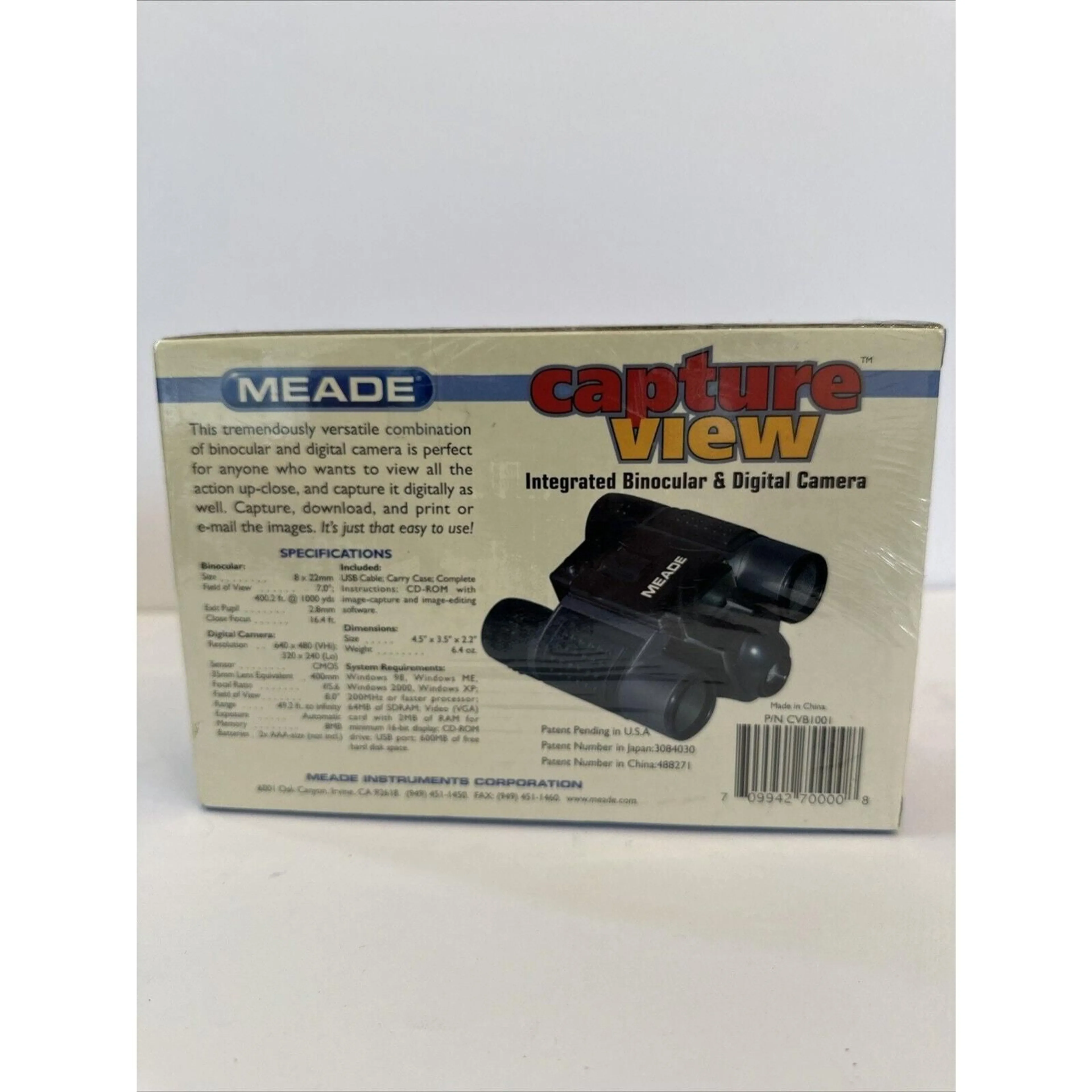 Orders meade binocular camera usb cable