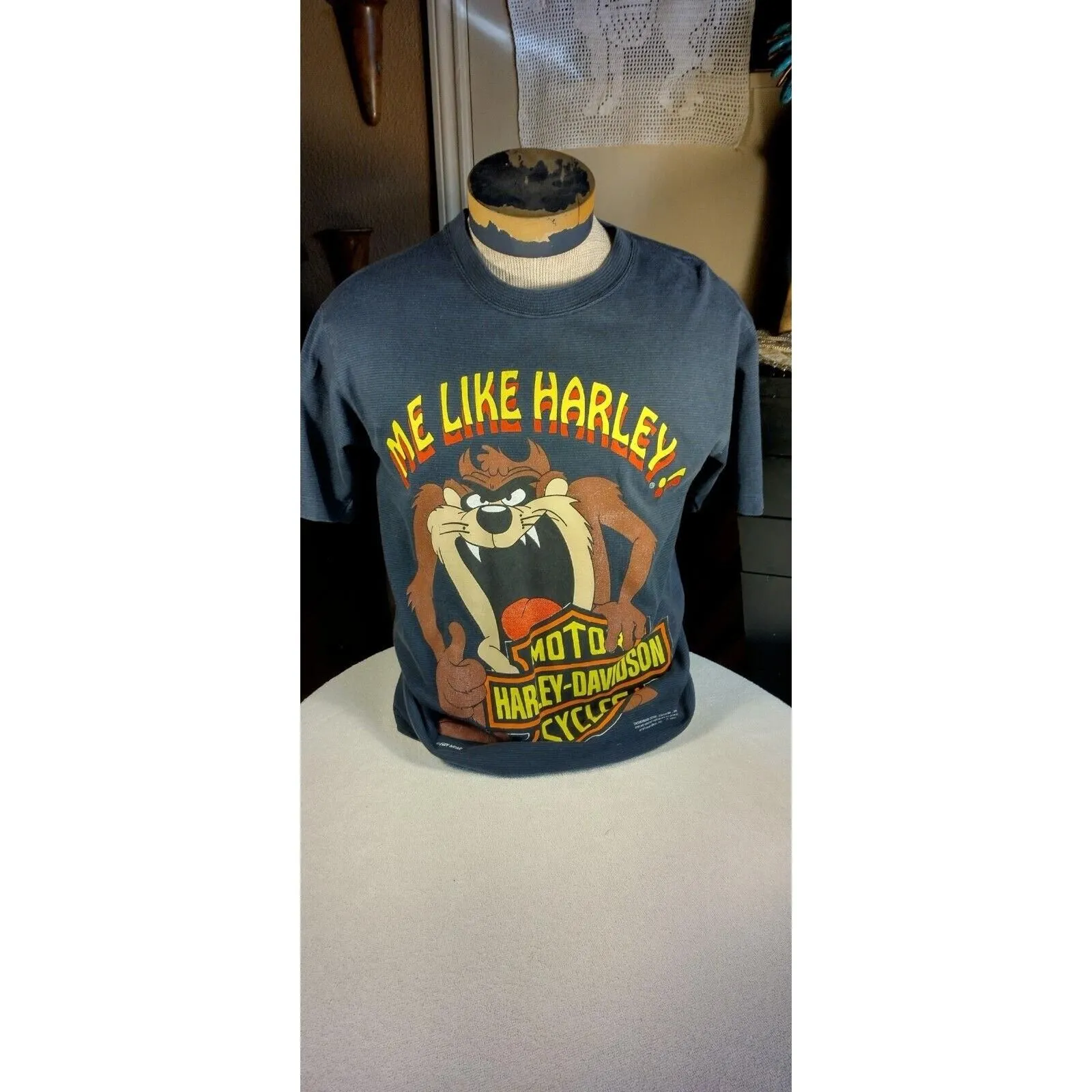 1992 outlets taz Harley Davidson shirt