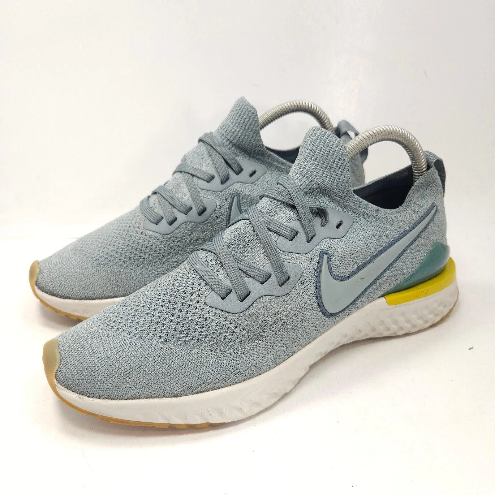 Nike Epic React Flyknit 2 Athletic Lace Up Shoe Mens Size 8.5 BQ8928 005 Blue Whatnot Buy Sell Go Live