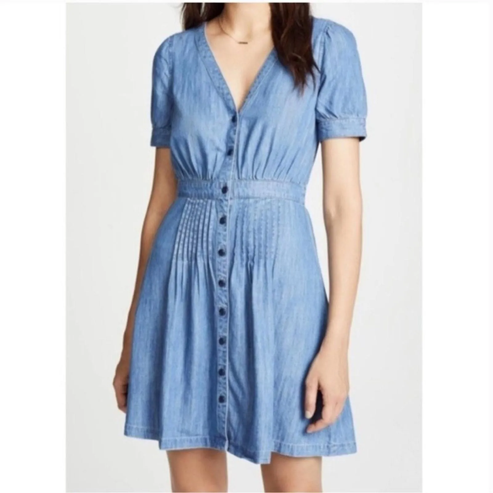 Denim daylily dress best sale