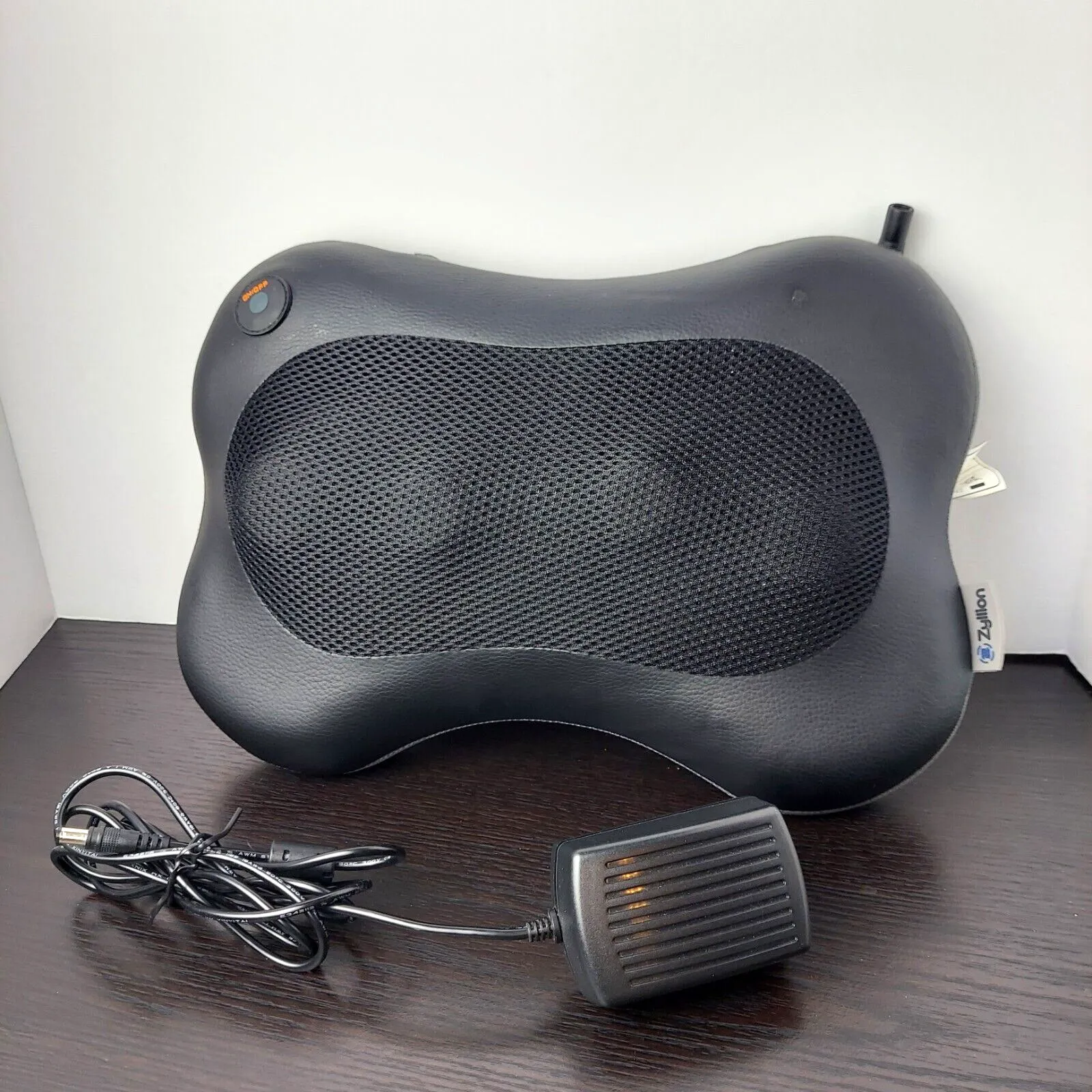 Zyllion shiatsu pillow massager with heat sales