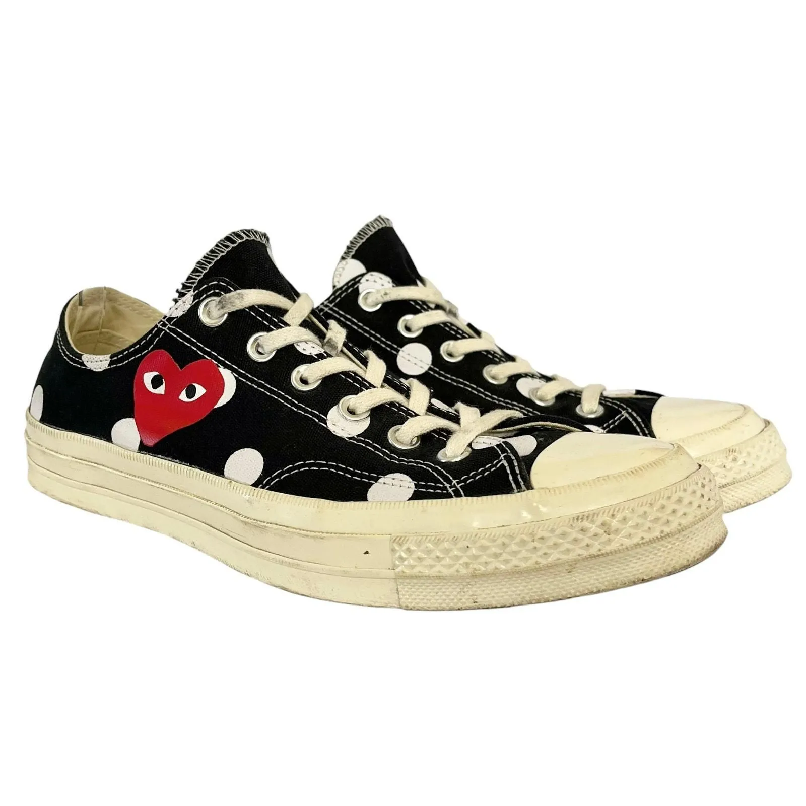 Comme des garcons play converse polka dot on sale