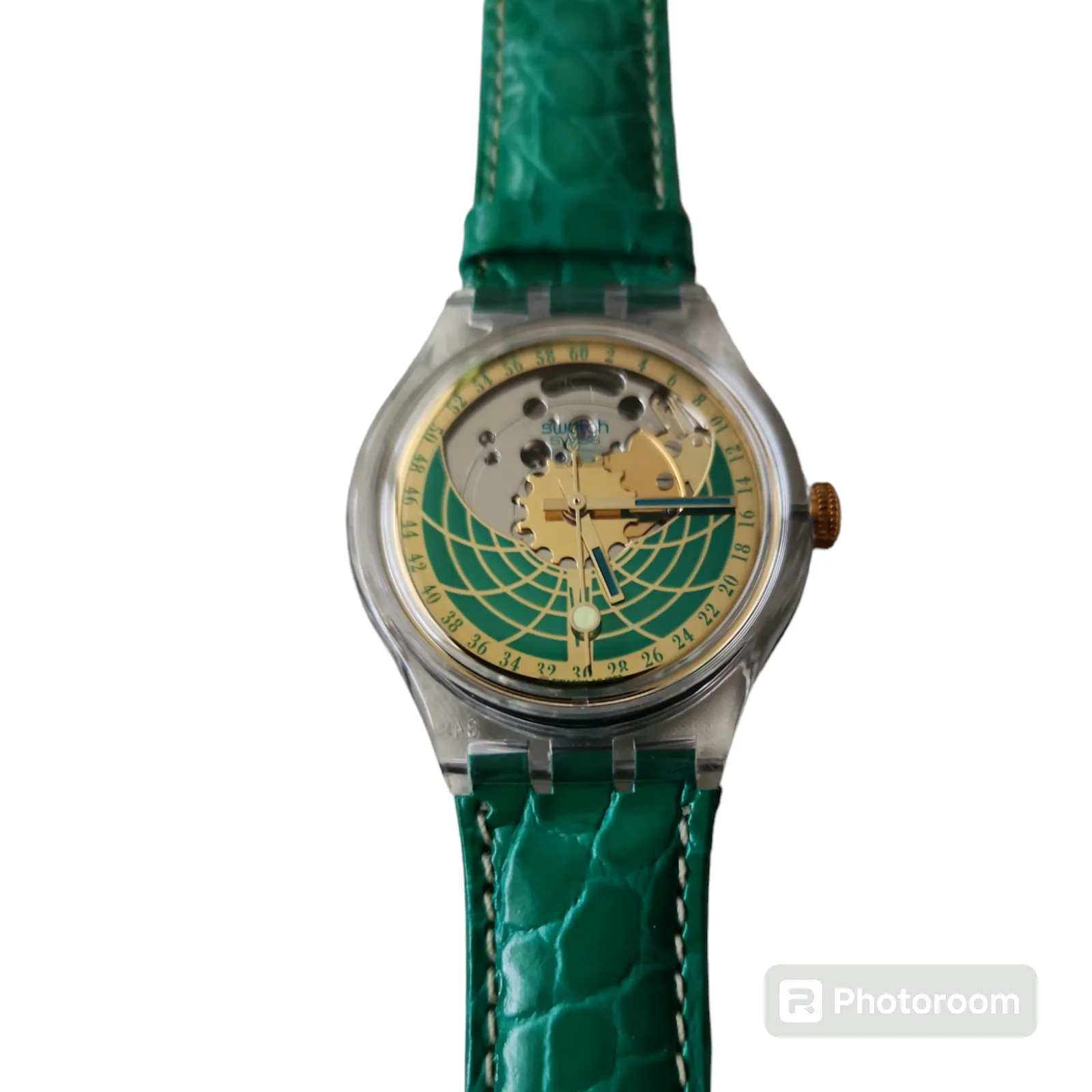 Vintage sold 1992 Swatch Earth Summit automatic watch