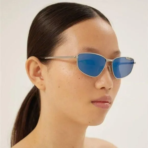 サングラス BALENCIAGA Woman Sunglasses Blue BB0367S 003 Balenciaga Designer Sunglasses for Women for sale | eBay