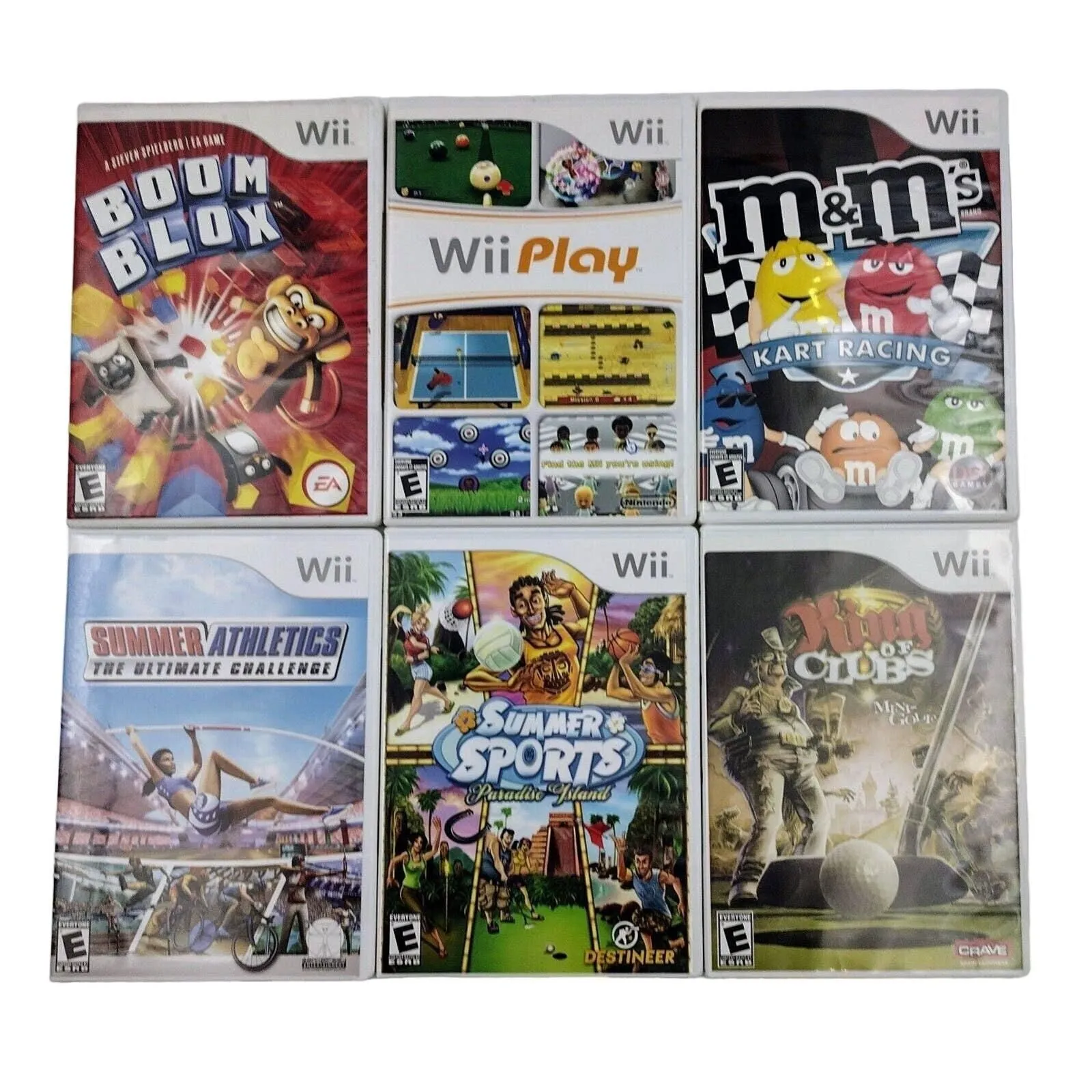 Shops 6 wii games