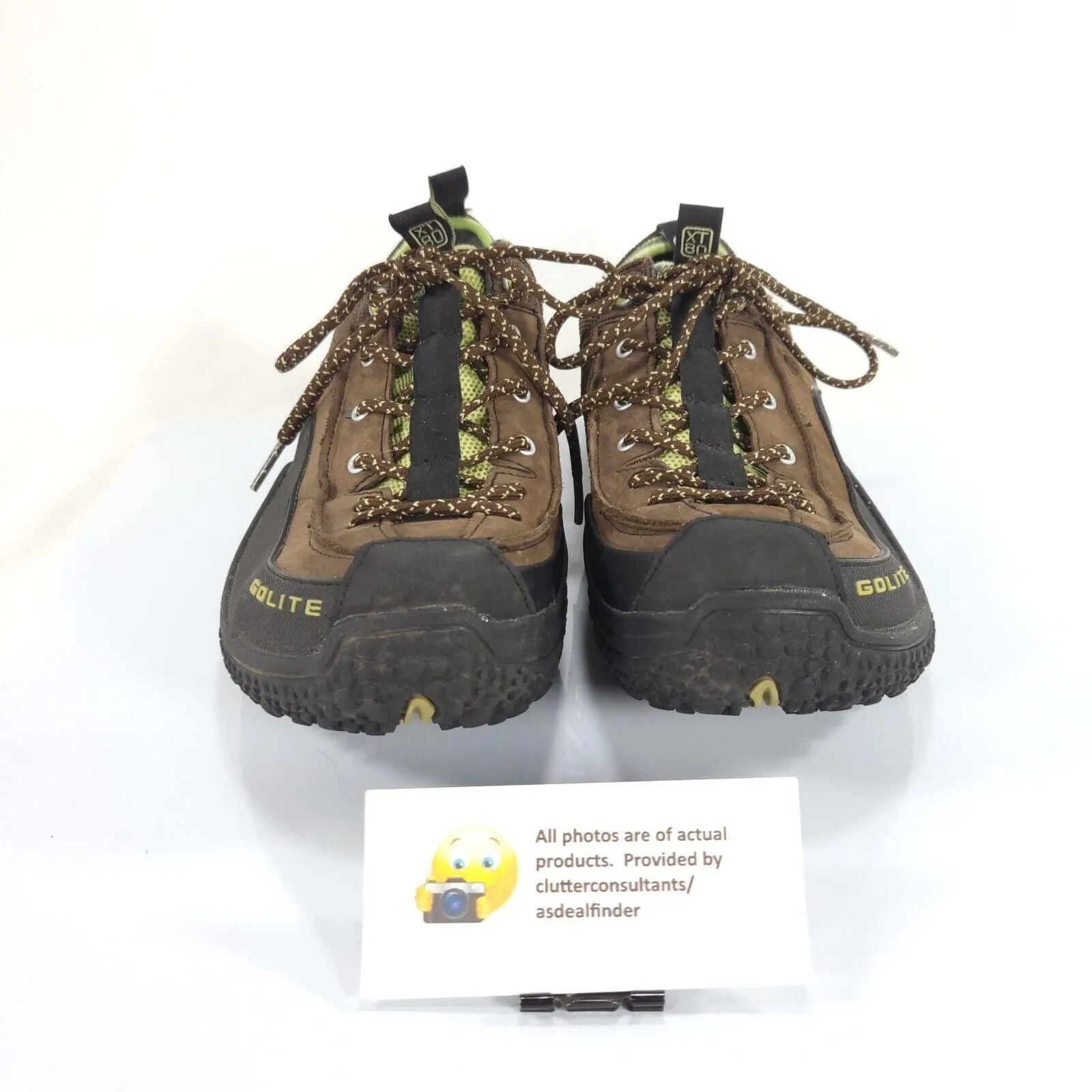Golite Outdoor Hiking Lace Up Shoe Womens Size 10 XT10 Brown Black Whatnot Buy Sell Go Live