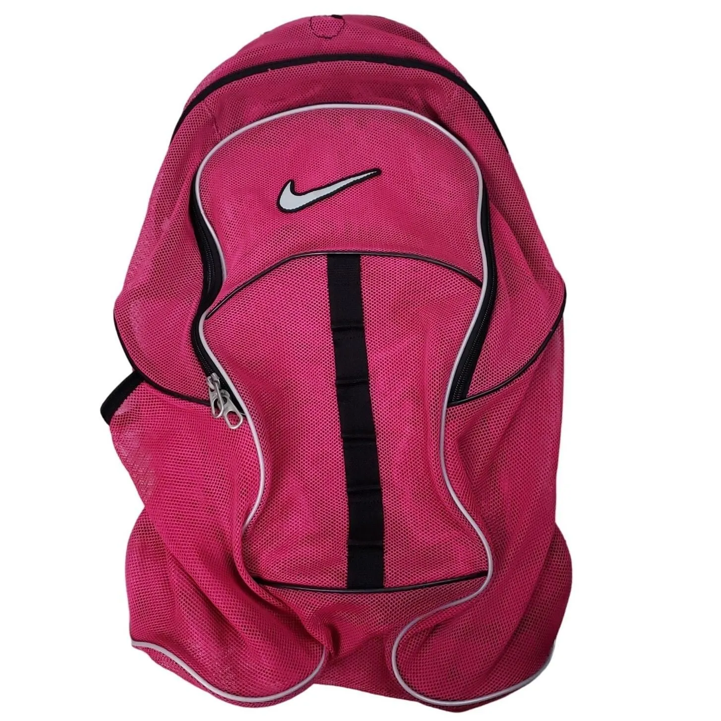 Pink nike mesh backpack hotsell