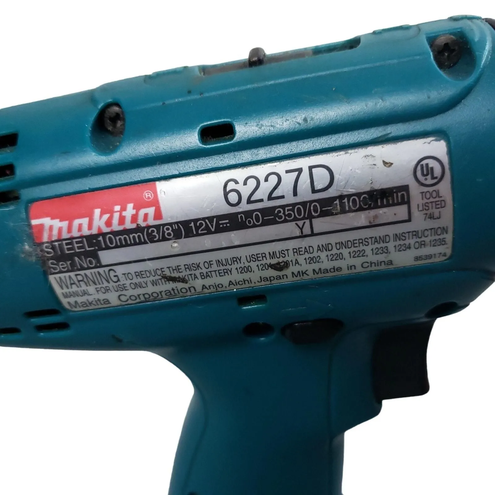 Makita 6223d battery sale