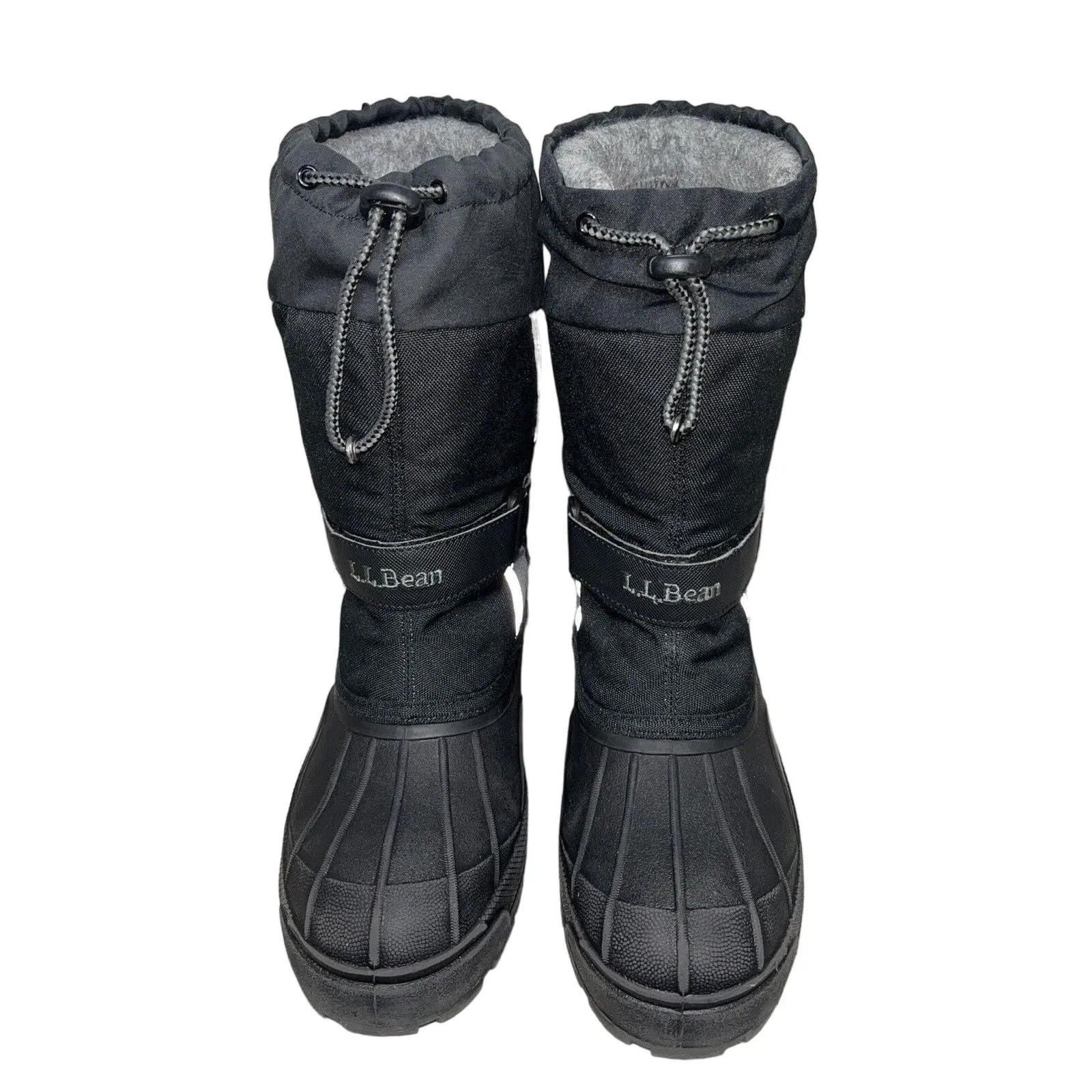 LL Bean Northwoods Boy s Boots Youth Size 3 Black Insulated Waterproof Snow Boot Whatnot Buy Sell Go Live