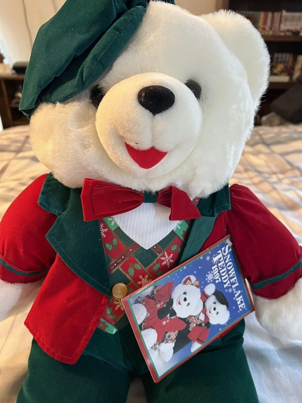 Snowflake teddy bear collection on sale