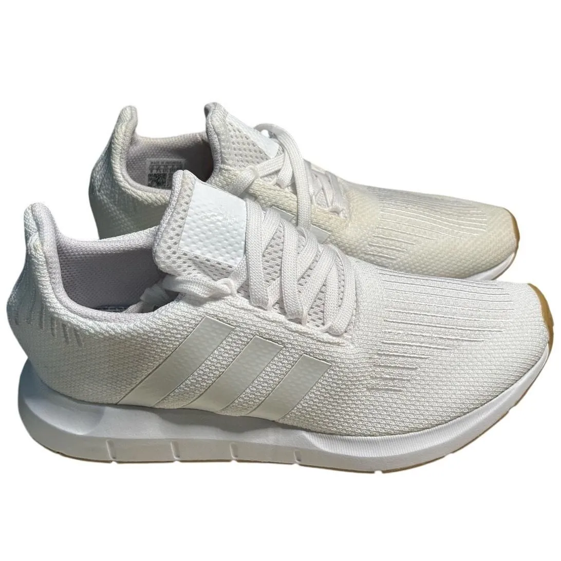 Adidas swift run white gum best sale