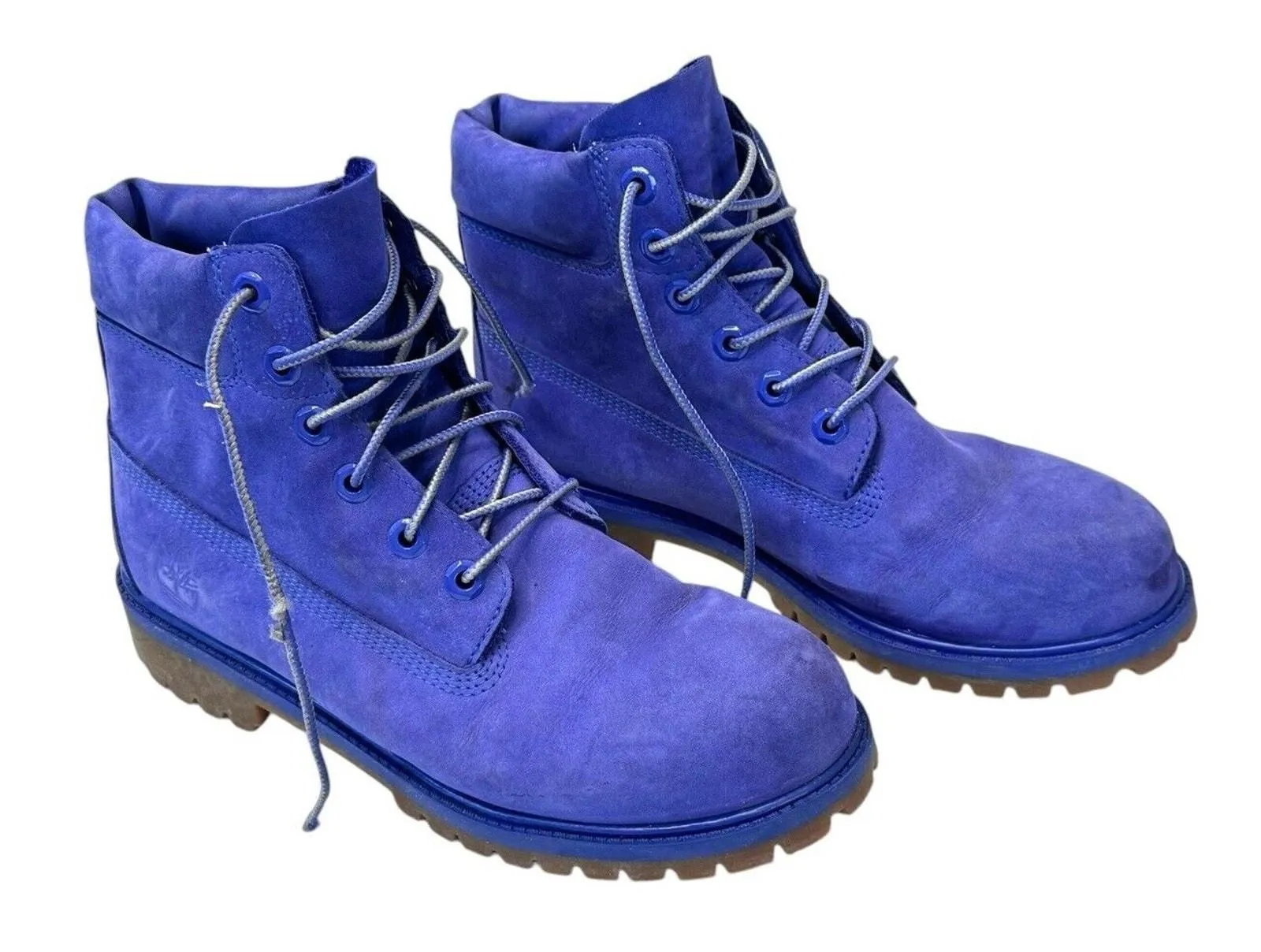 TIMBERLAND Premium 50th Waterproof 6 Inch Boots Blue Violet Haze Nubuck Size 7 Whatnot Buy Sell Go Live