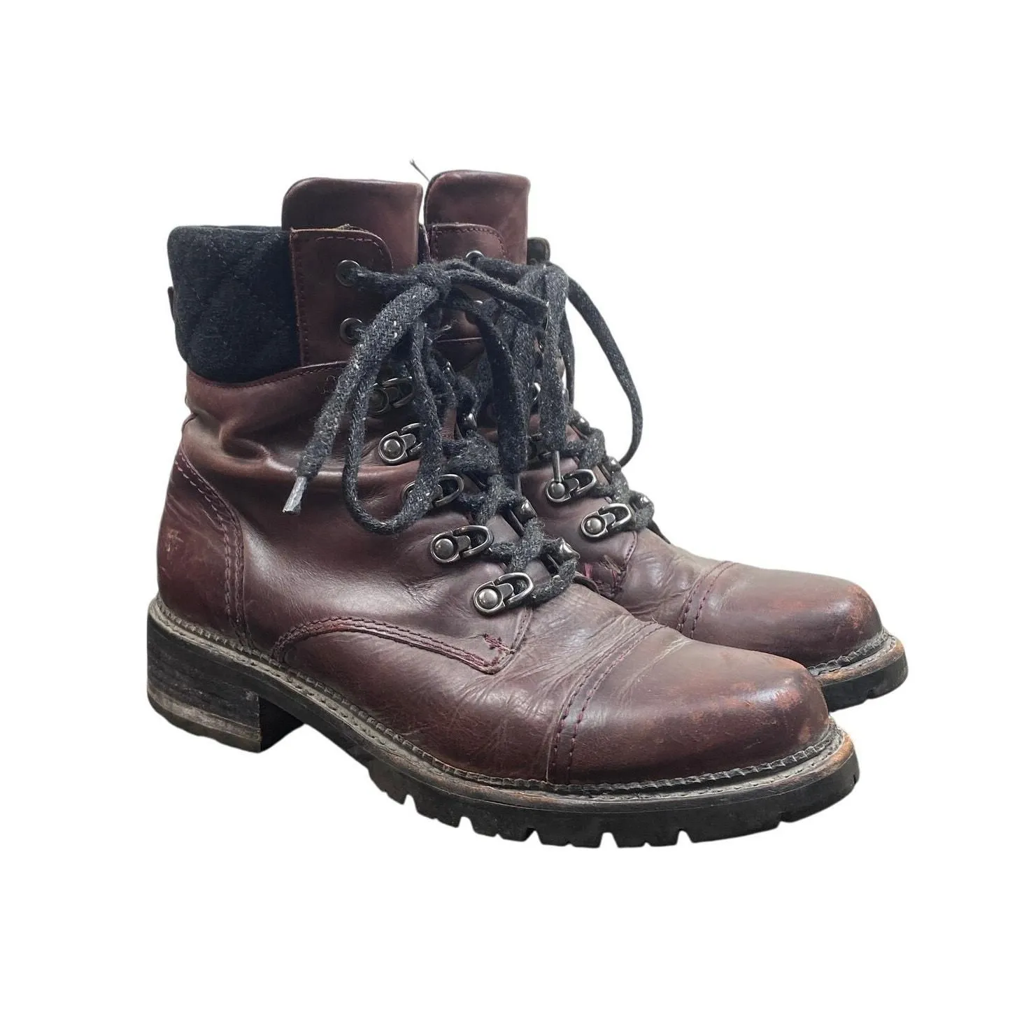 Frye hiking boots women's online