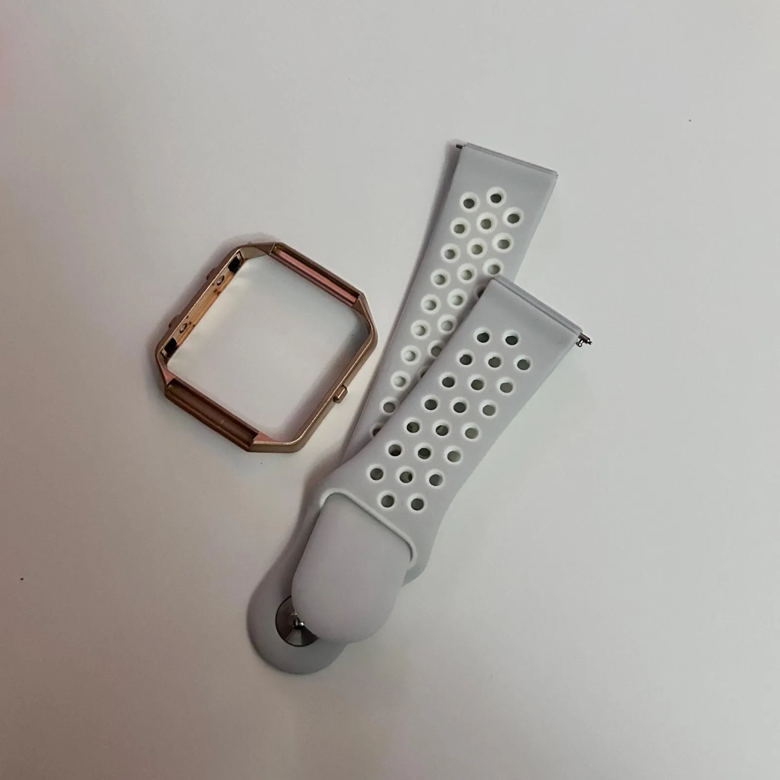 UMTELE Fitbit Blaze Bands Silver White