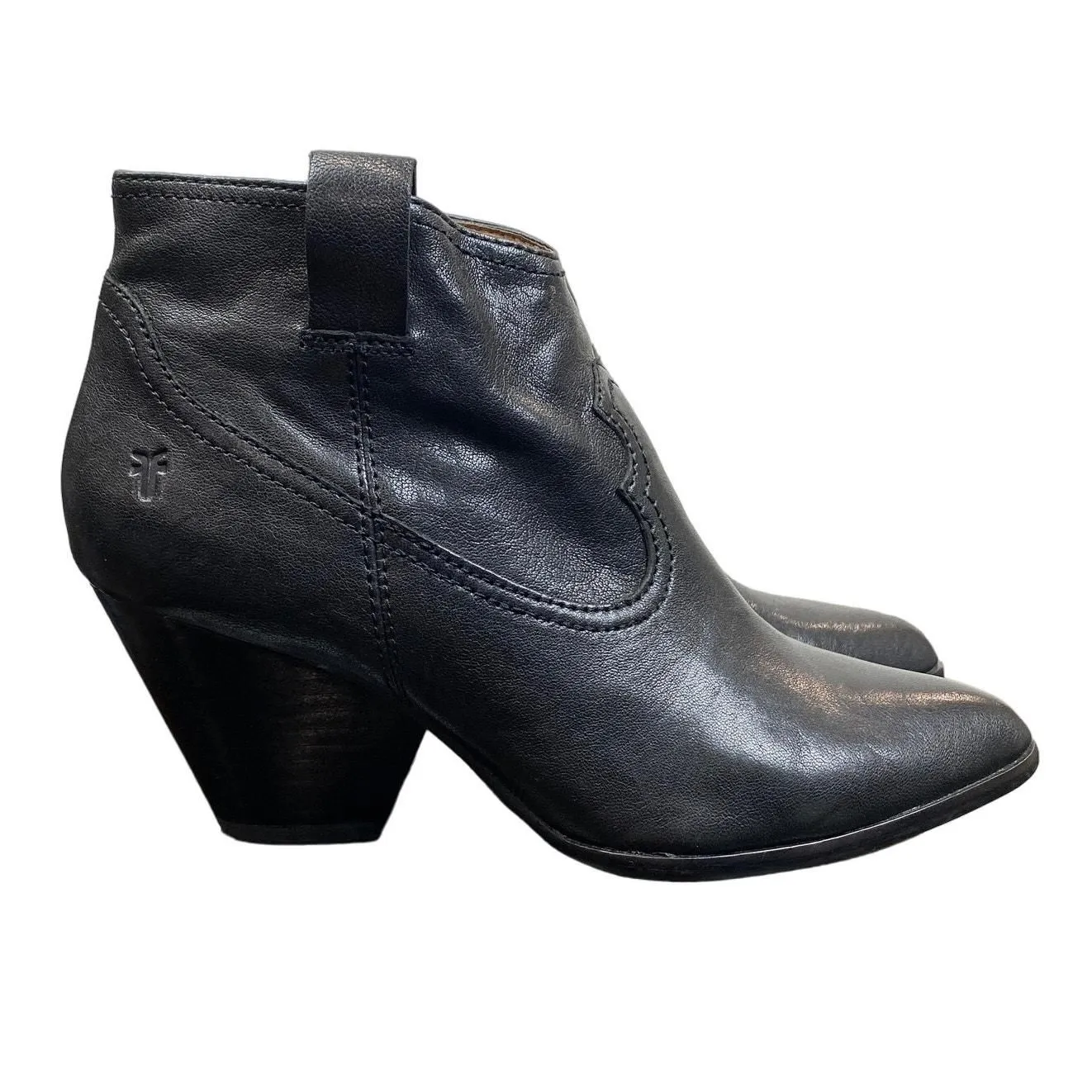 Frye reina bootie black online