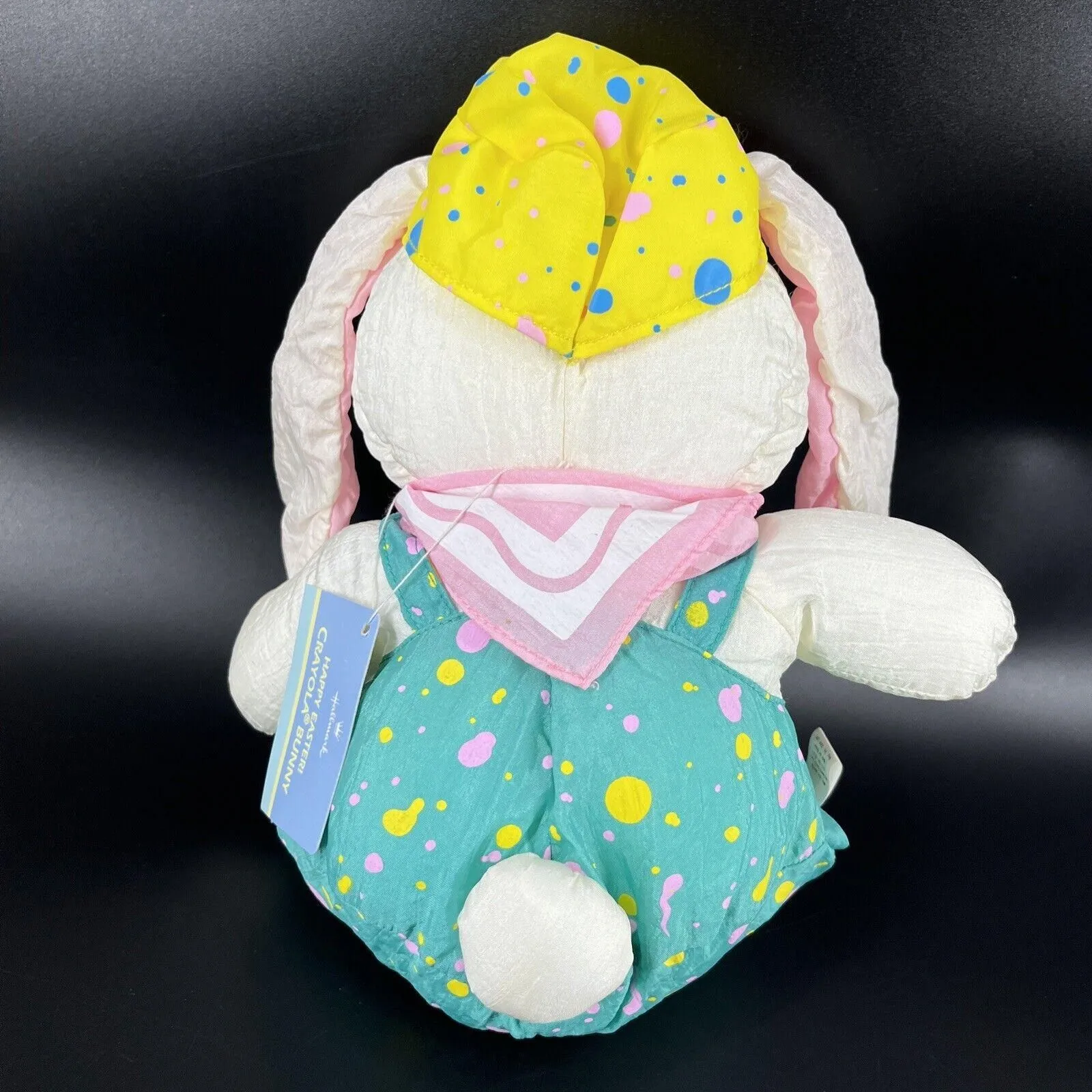 Crayola Vintage Easter offers Blue Bunny Plush Paint Hallmark Rabbit Painter 9”