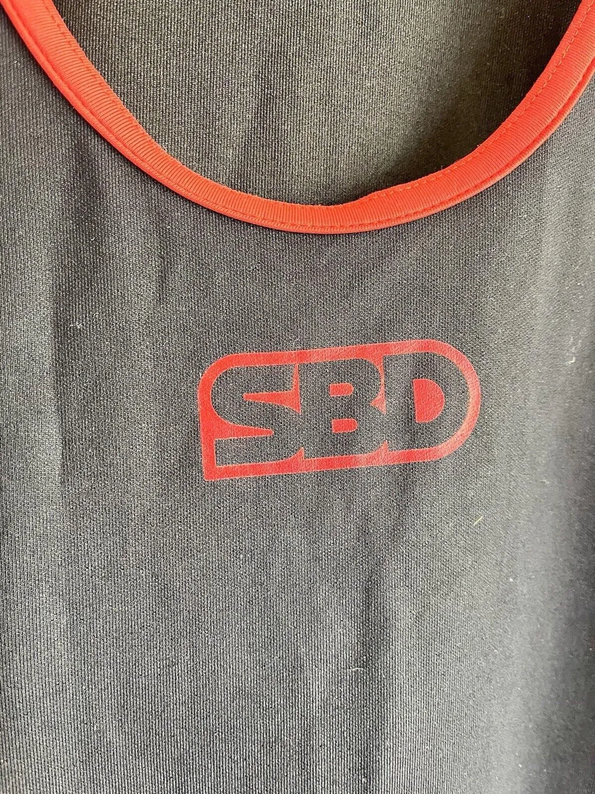 SBD Powerlifting Singlet Men's 5XL Black and Red · Whatnot