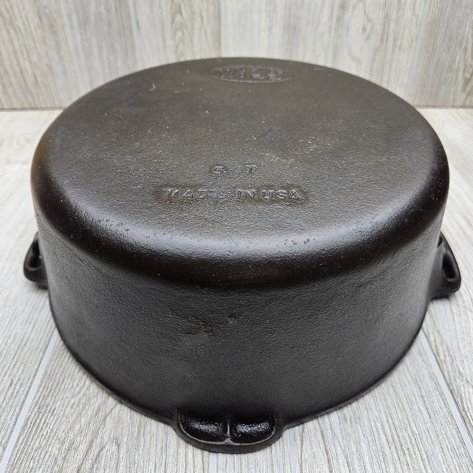 Wagner Ware Cast Iron Dutch Oven 5 QT Quart Made in USA Pot w Bail Handle ·  Whatnot: Buy, Sell & Go Live