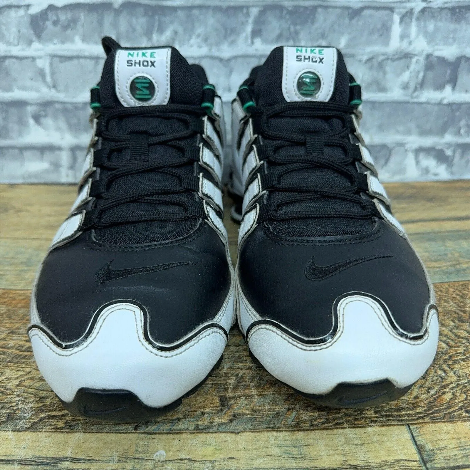 Nike Shox NZ White Black Menta Running Shoes 2015 378341 103 Mens Size 9 Rare Whatnot Buy Sell Go Live