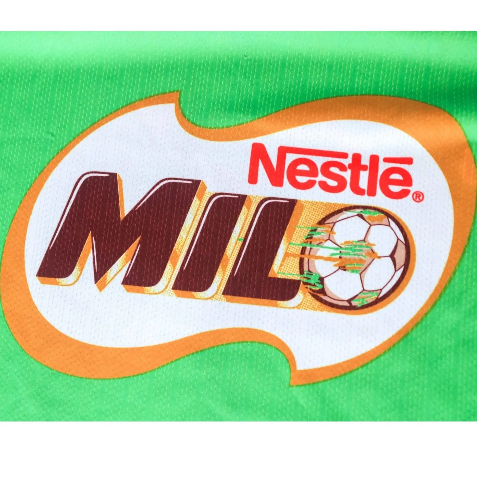ウェア 00s \"MILO nestle soccer jersey\" Atletica Vintage 90's MLS Nestle Milo Youth L 14 Green
