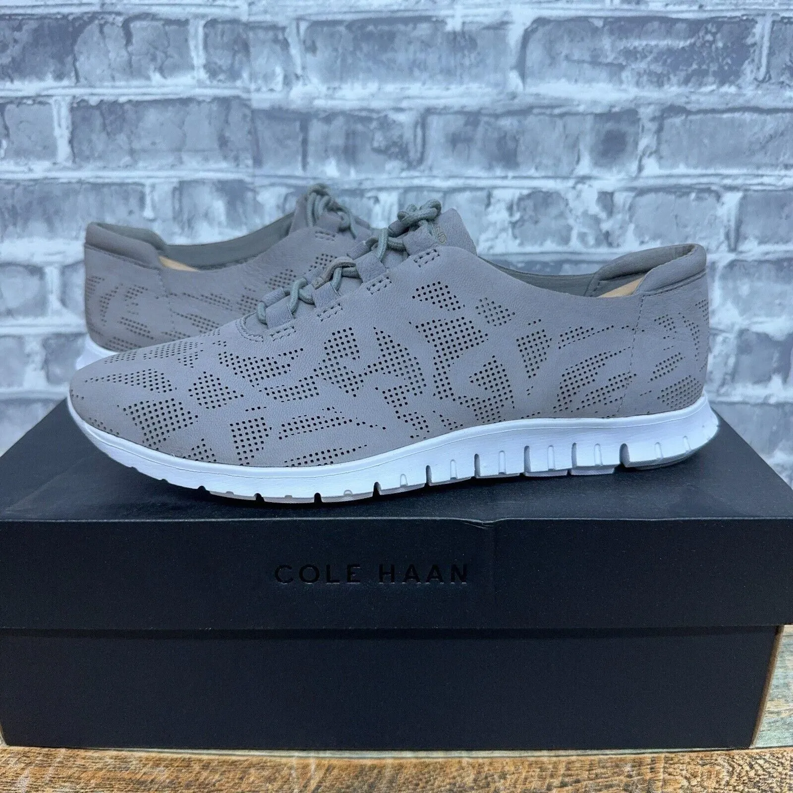 Cole haan zerogrand perforated trainer online