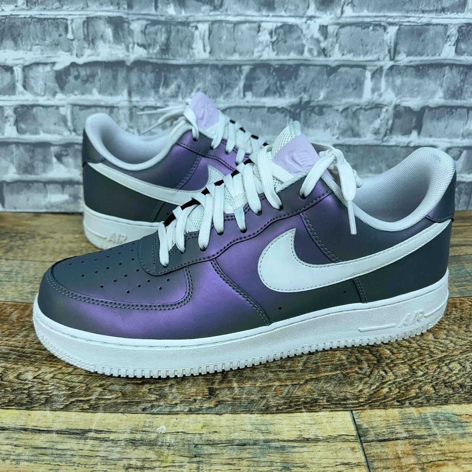 Nike Air Force 1 07 LV8 Iced Lilac Summit Gray White 823511 500 Mens Size 10 Whatnot Buy Sell Go Live