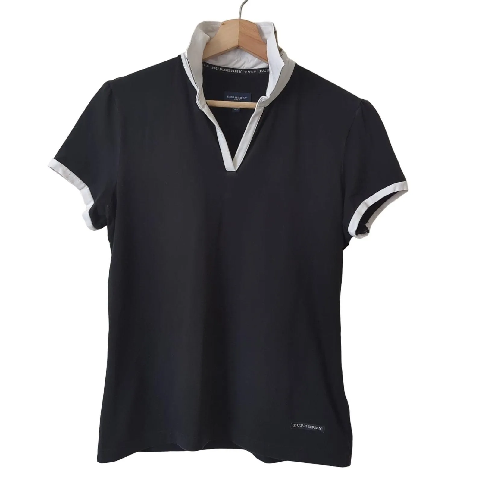 Burberry golf shirt womens shop