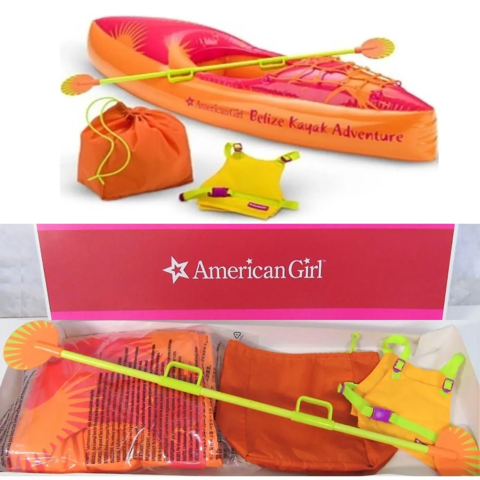 American girl doll kayak 2025