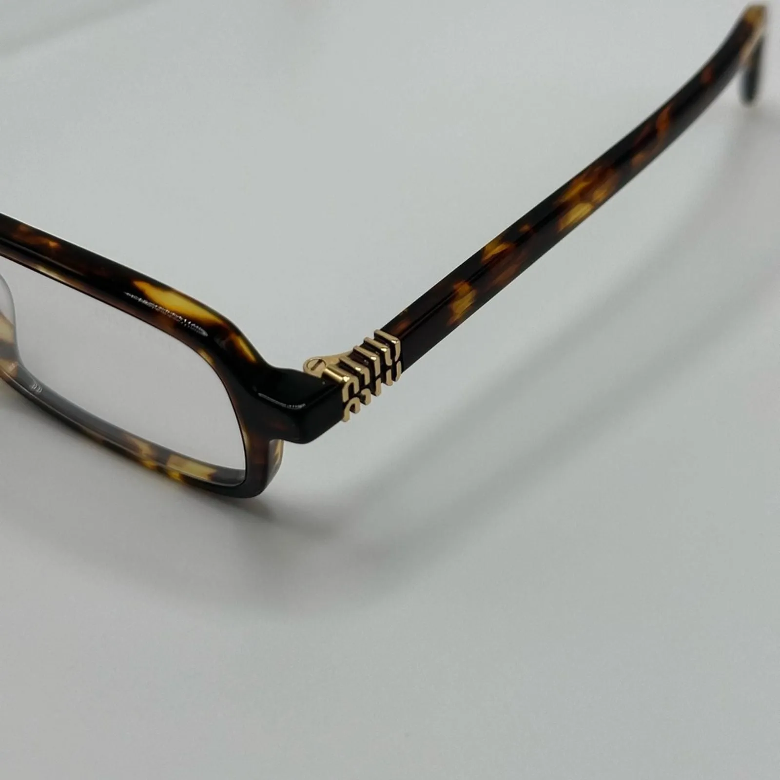 ru.mi.08商品 NEW MIU MIU Glasses MU11ZS 14L08N Havana Honey Frame Clear